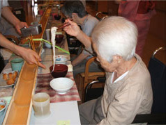 流しそうめん